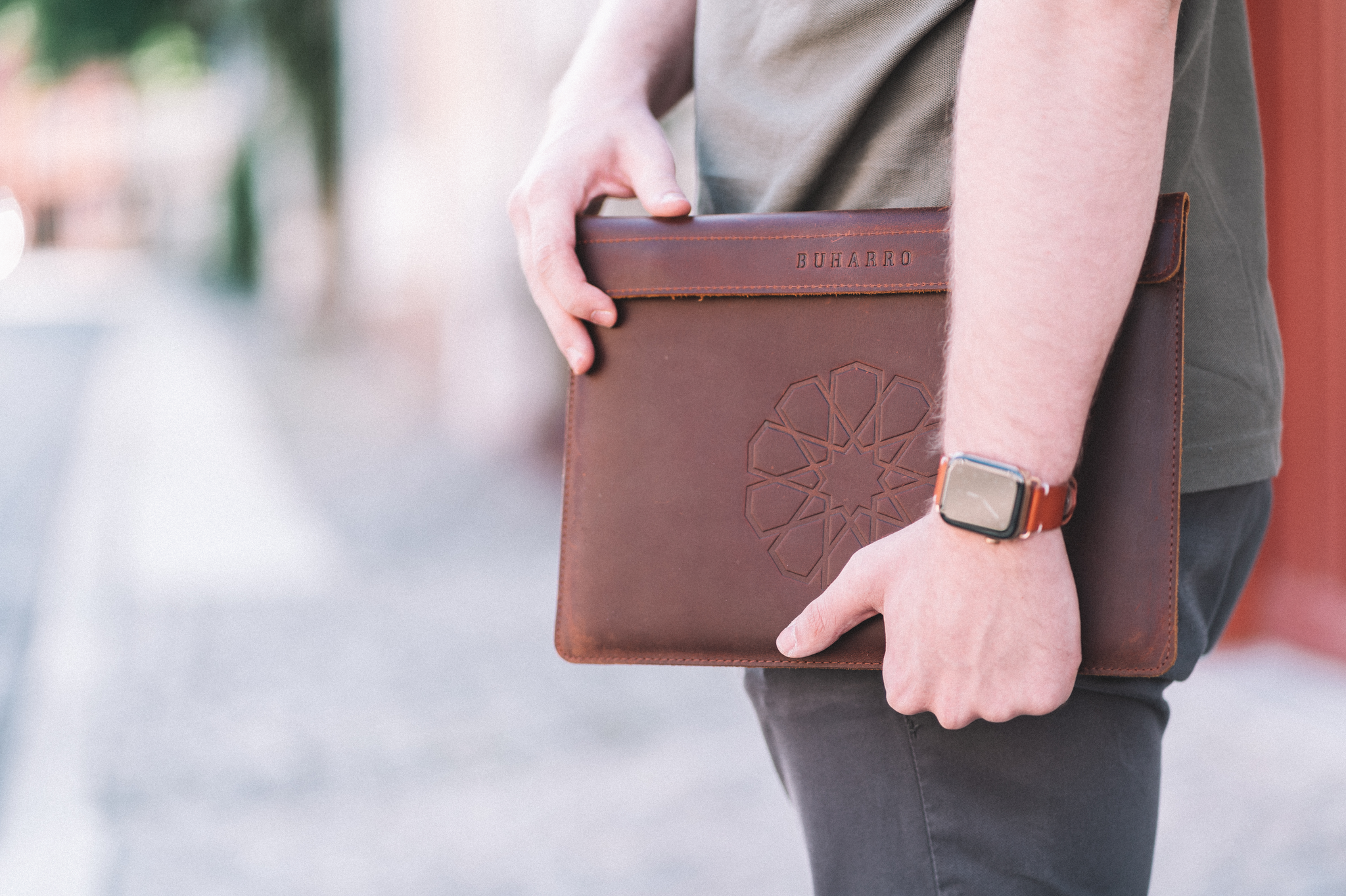 Nicht nur für MacBooks geeignet... - 'Alhambra Vintage Laptoptasche'