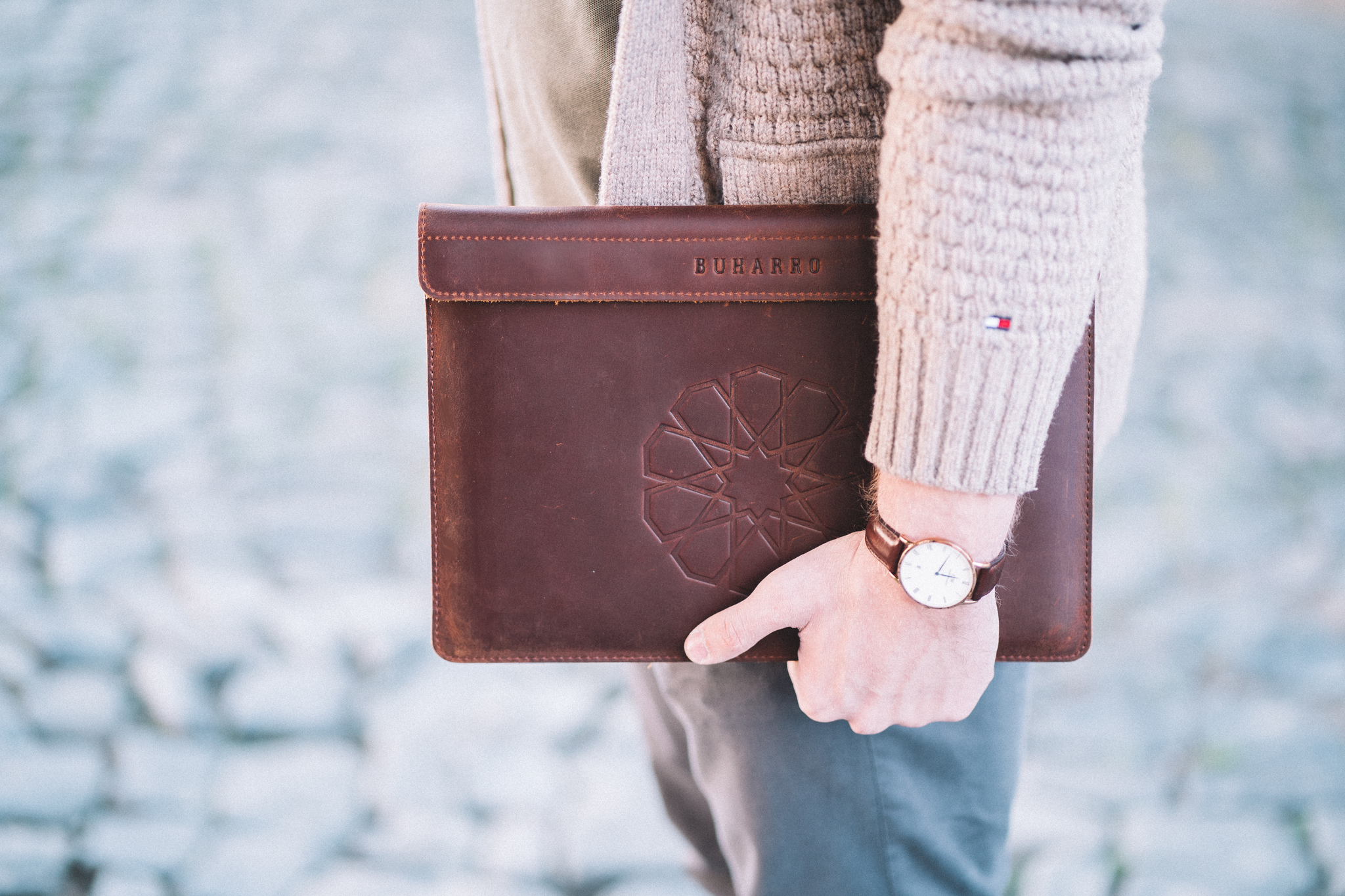 ‚Alhambra‘ - Vintage Laptoptasche für das MacBook Air und Pro